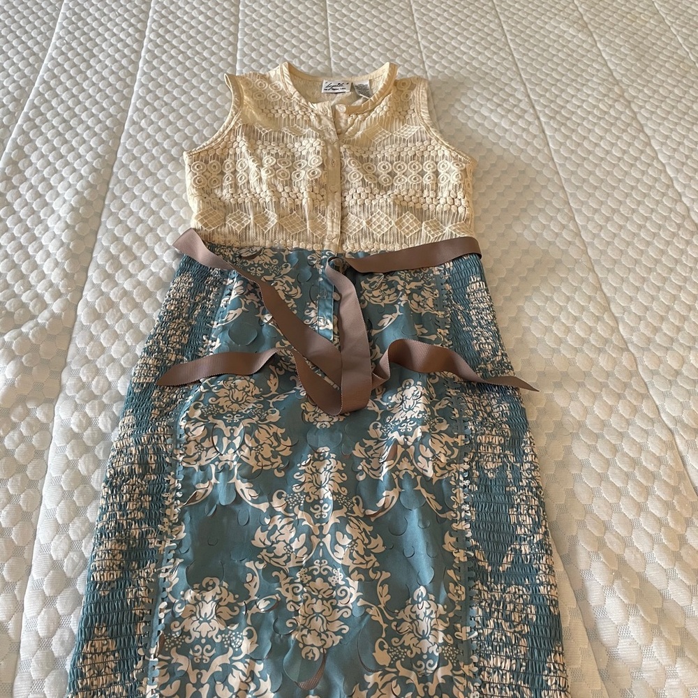 Byron Lars for Anthropologie Fleur De Lys Dress